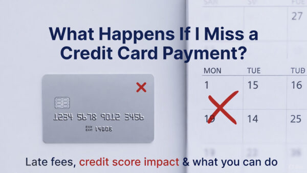 Missed credit card payment by 1 day