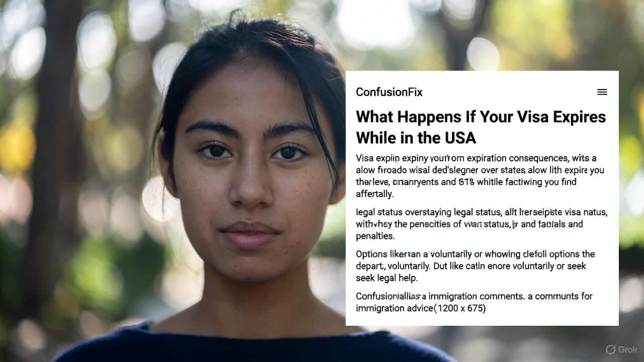 What Happens If Your Visa Expires While in the USA